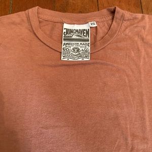 Jungmaven terra-cotta t-shirt XS women